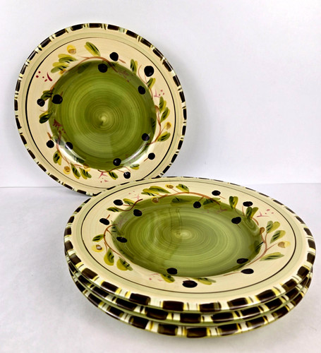 Set piatti designs verde - set, 4